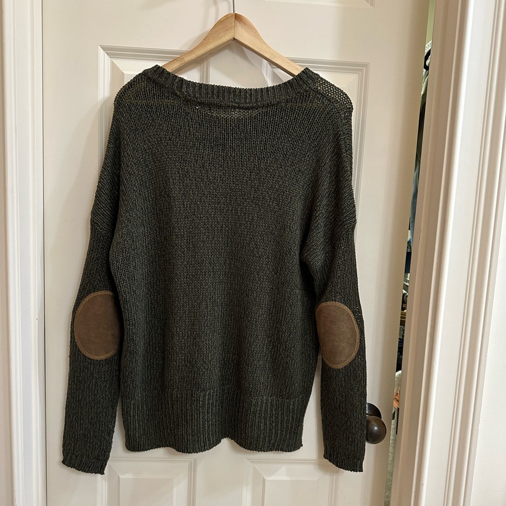 Harper Heritage Green and Black Sweater Large L